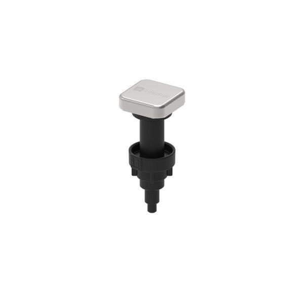 Manette rotative carrée