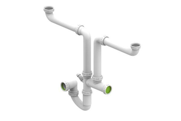 Siphon Raccord gain de place